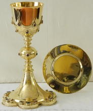 Antique Irish Gothic Chalice